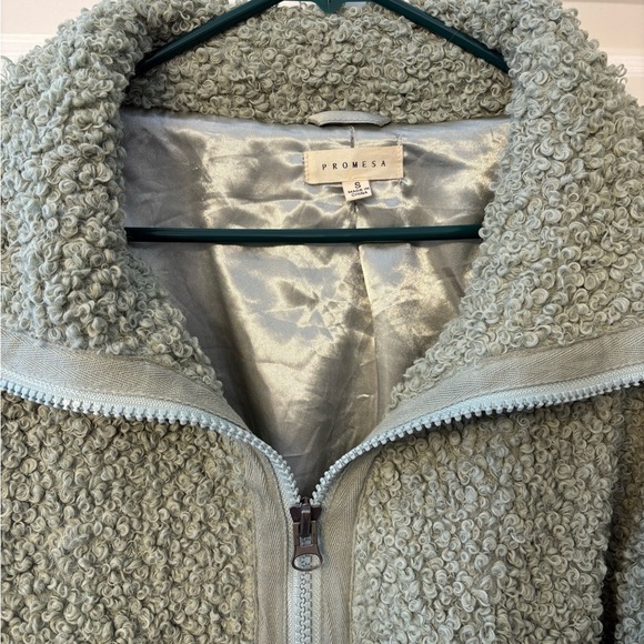 Promesa Sage Faux Sherpa Teddy Jacket | Small - Picture 5 of 5